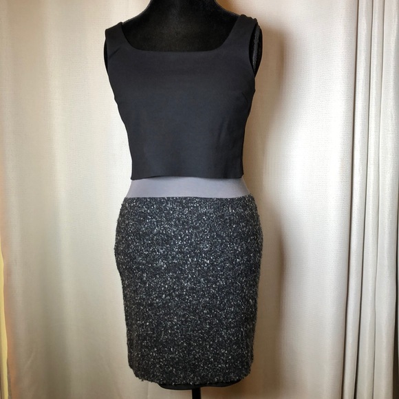 Bailey 44 Dresses & Skirts - Bailey44 Black Wool Mini Dress Size Small